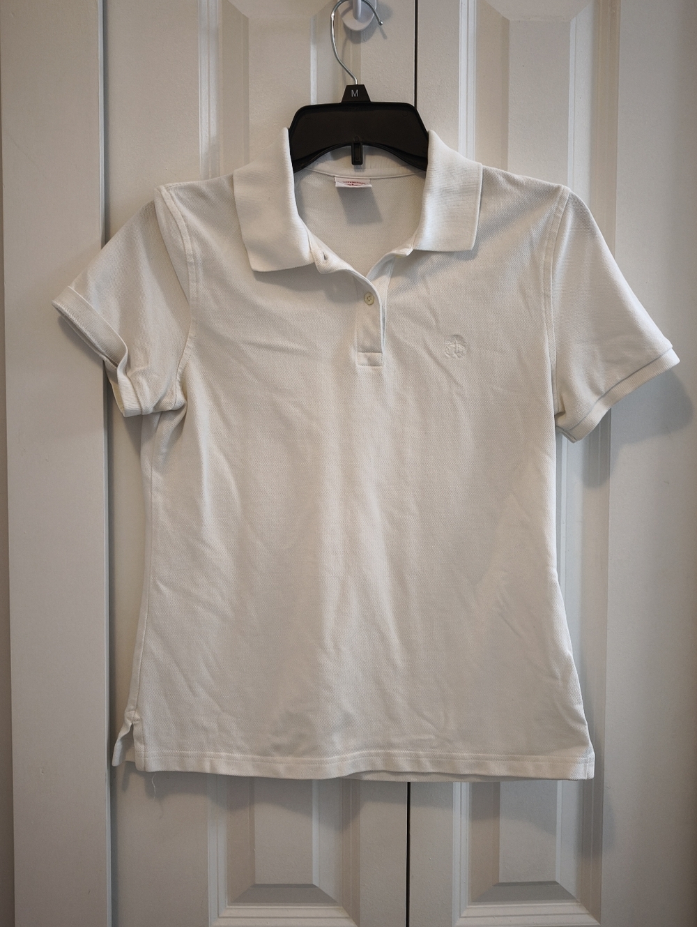 Women's Brooks Brothers White Cotton Polo